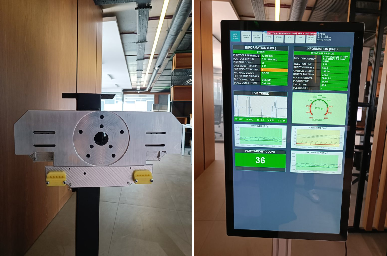 AKYA delivered AutoScale inspection stations